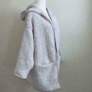 Sherpa Hooded Cardigan
